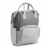 MCH 900 - Mochila Maternidade Funcional Personalizada cinza