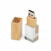 PND 133-4GB E 8 GB - Pen Drive Cristal Bambu