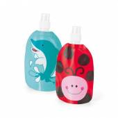 SQD 101 - Squeeze Dobrável 350ml, Personalizado