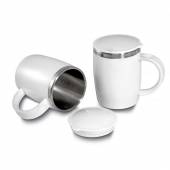 CNM 103-Caneca plást com inox parte interna 400ml, revest c plástico PP Polipropileno, grav 1 cor.