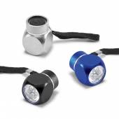 FRL 103-Lanterna em Alumínio. Com 6 LEDs. Incluso 2 pilhas CR2032.